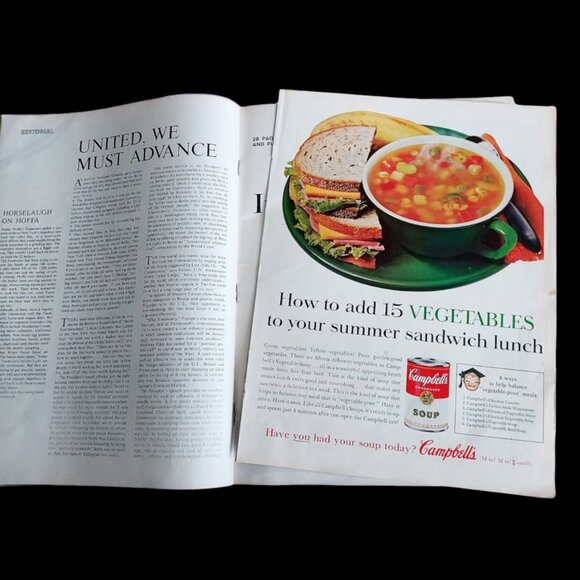 August 4, 1961, John F Kennedy on Cover/Life Magazine Vintage - Picture 13 of 14